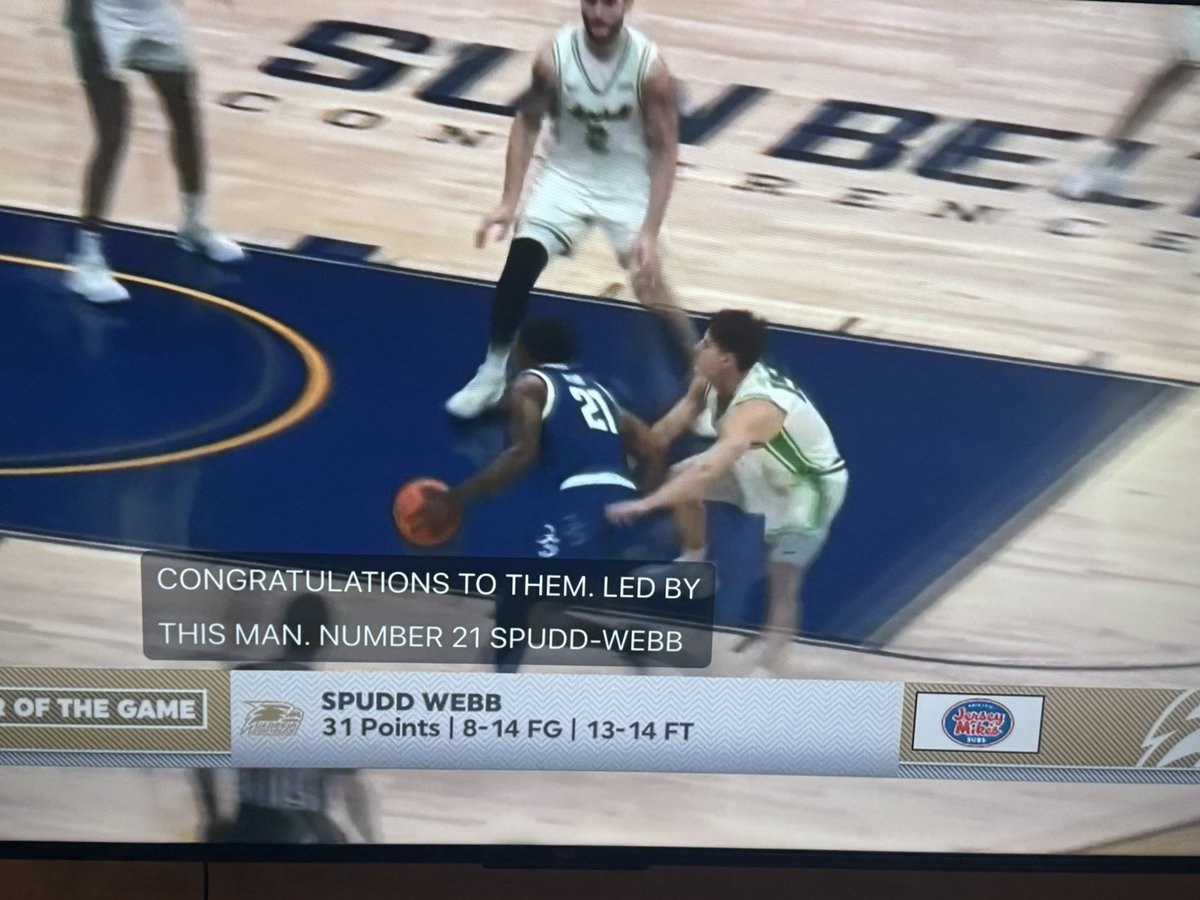 31 FOR SPUDD ALL TIME CLUTCH PERFORMANCE