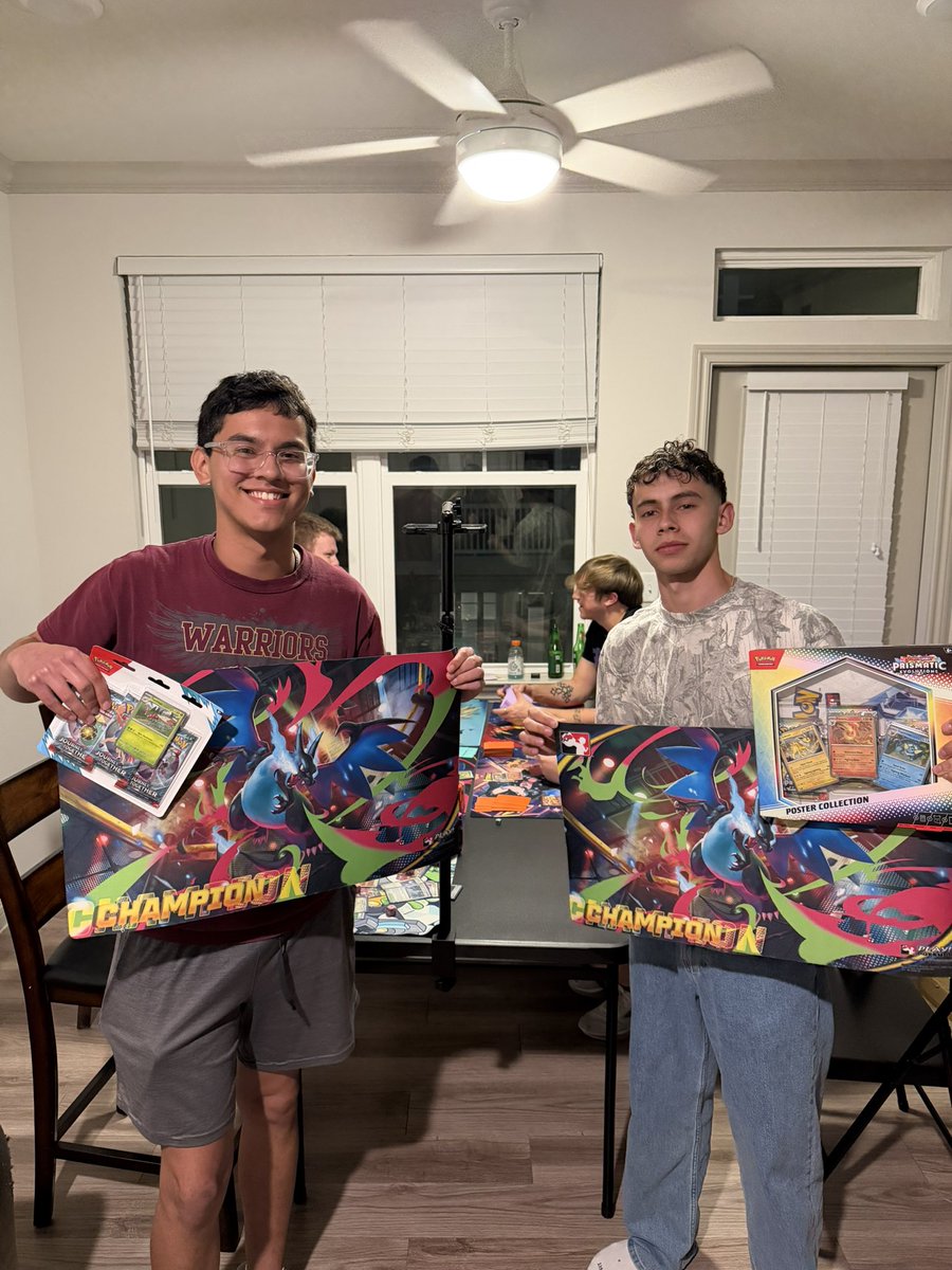 grimrippertcg's tweet photo. Congratulations to the Ariza Playtest Cup winners! Kenny took home the W and Abram got 2nd! 

Thanks to everyone who showed up! Thank you for everyone who watched the stream. https://t.co/8CDmiI3czb
