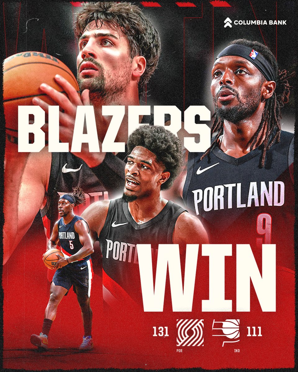 BLAZERS WIN!!
BLAZERS WIN!!