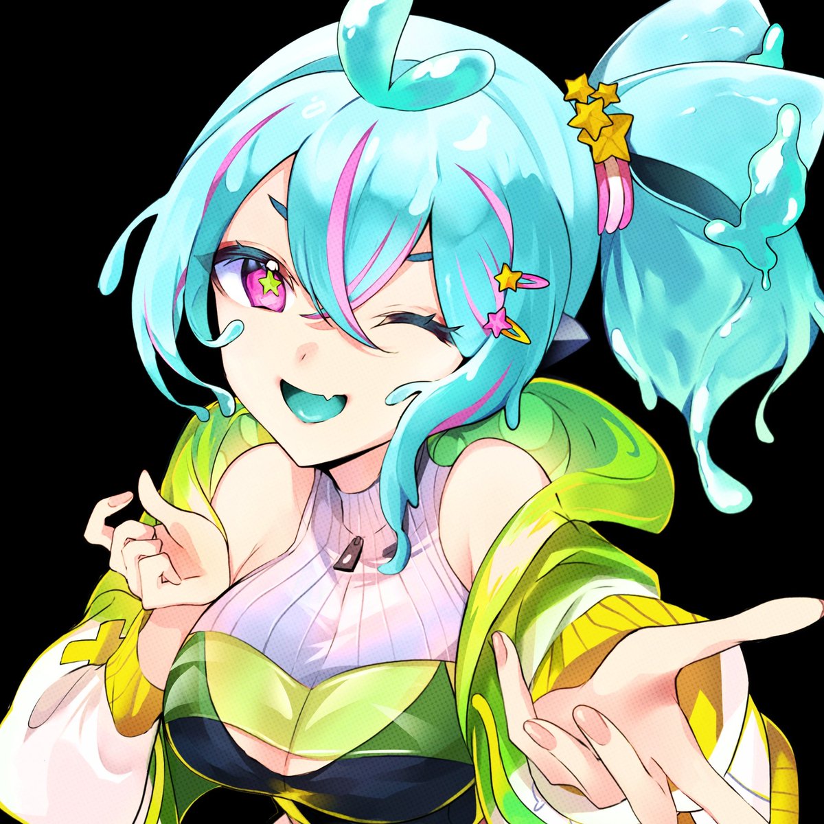 PiaPi 👽🥒Slime Girl VTuber【BEASTIEZ】@ DOKOMI tweet media