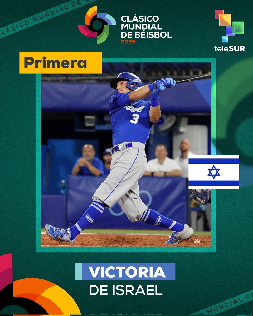 💨¡Blanqueo Israelí sobre Nicaragua en Miami!🏟

Israel 🇮🇱 consigue su primera victoria 5-0 en este Clásico Mundial, ante Nicaragua que  queda fuera y probablemente deba ir a la eliminatoria para ir al próximo torneo.⚾️🏆
#ClasicoMundialdebeisbol
