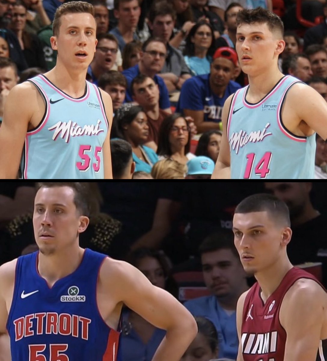 Duncan Robinson and Tyler Herro

Our splash brothers 4L🥹