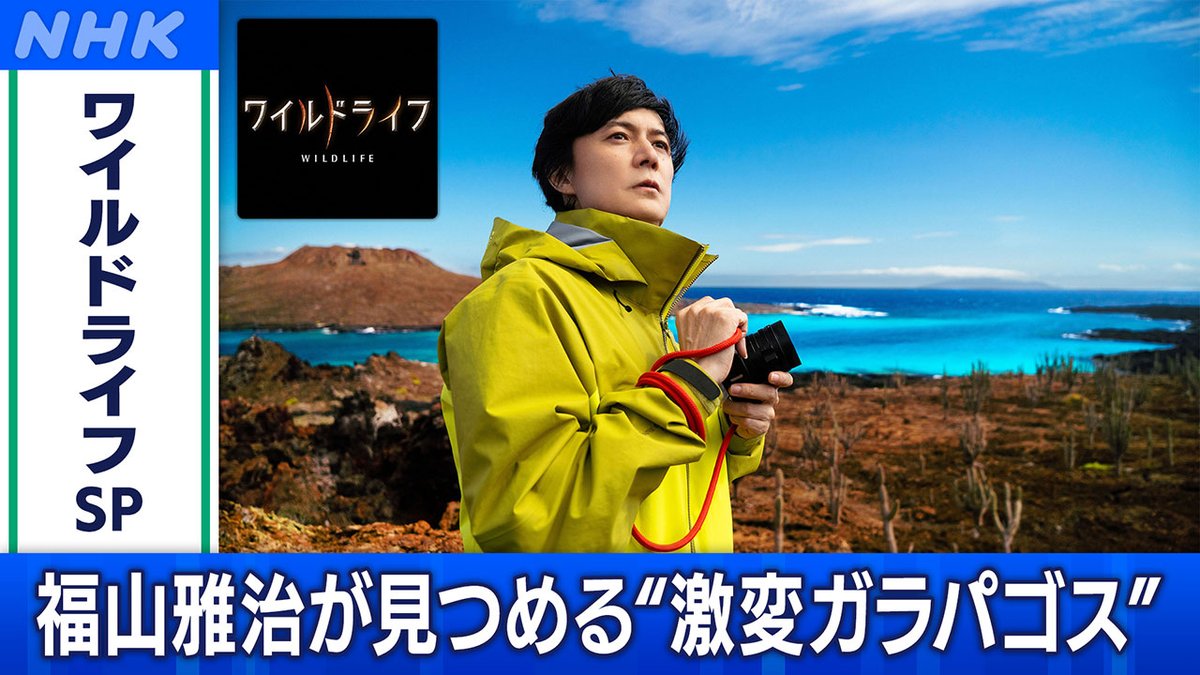 📺[BS]今夜7時30分 「#ワイルドライフ」SP 福山雅治が見つめる“激変