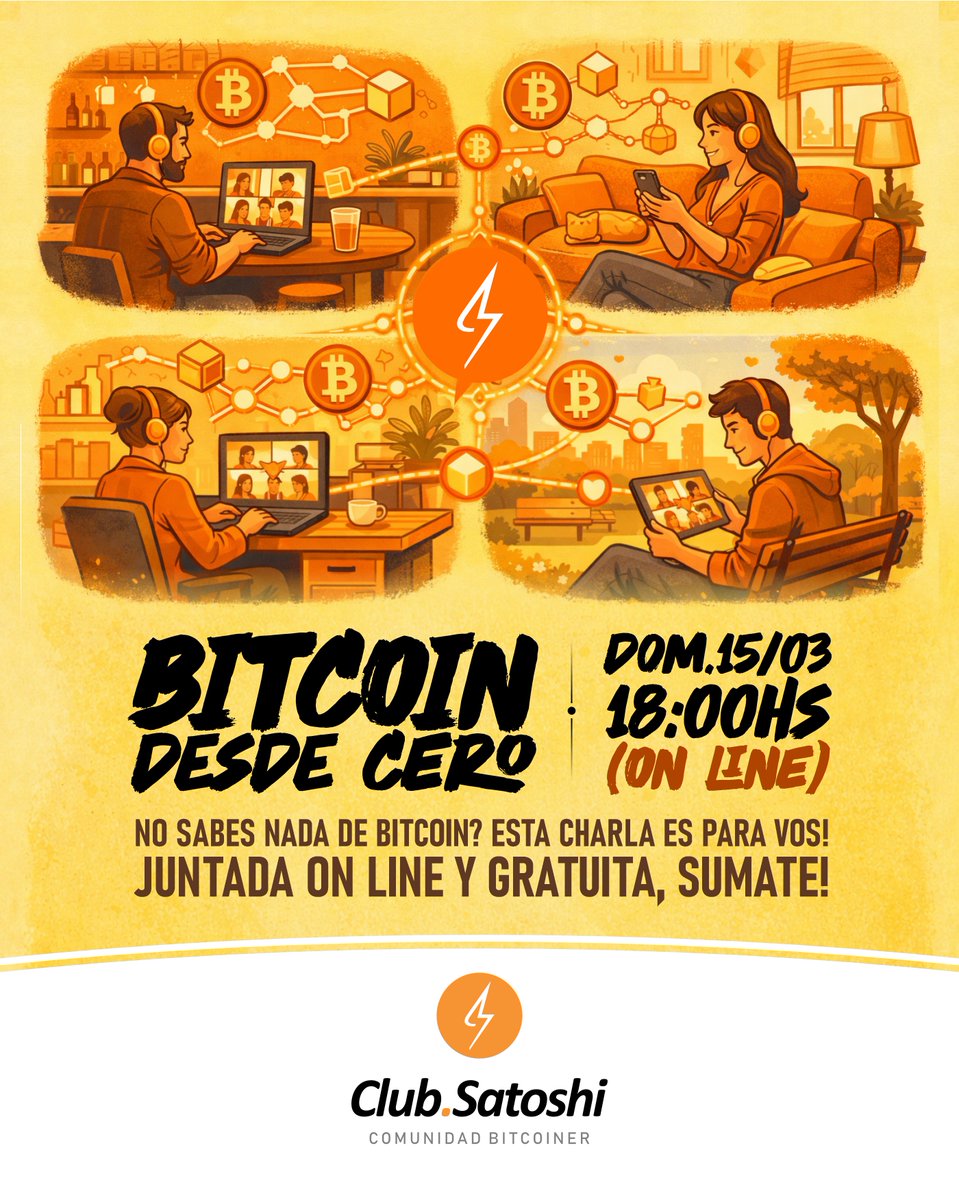 Club Satoshi⚡️Comunidad Bitcoiner tweet media