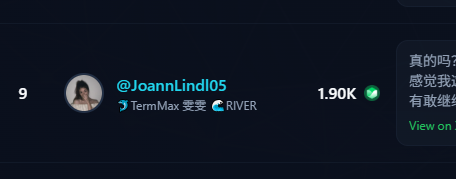 🐬TermMax 雯雯 🌊RIVER tweet media