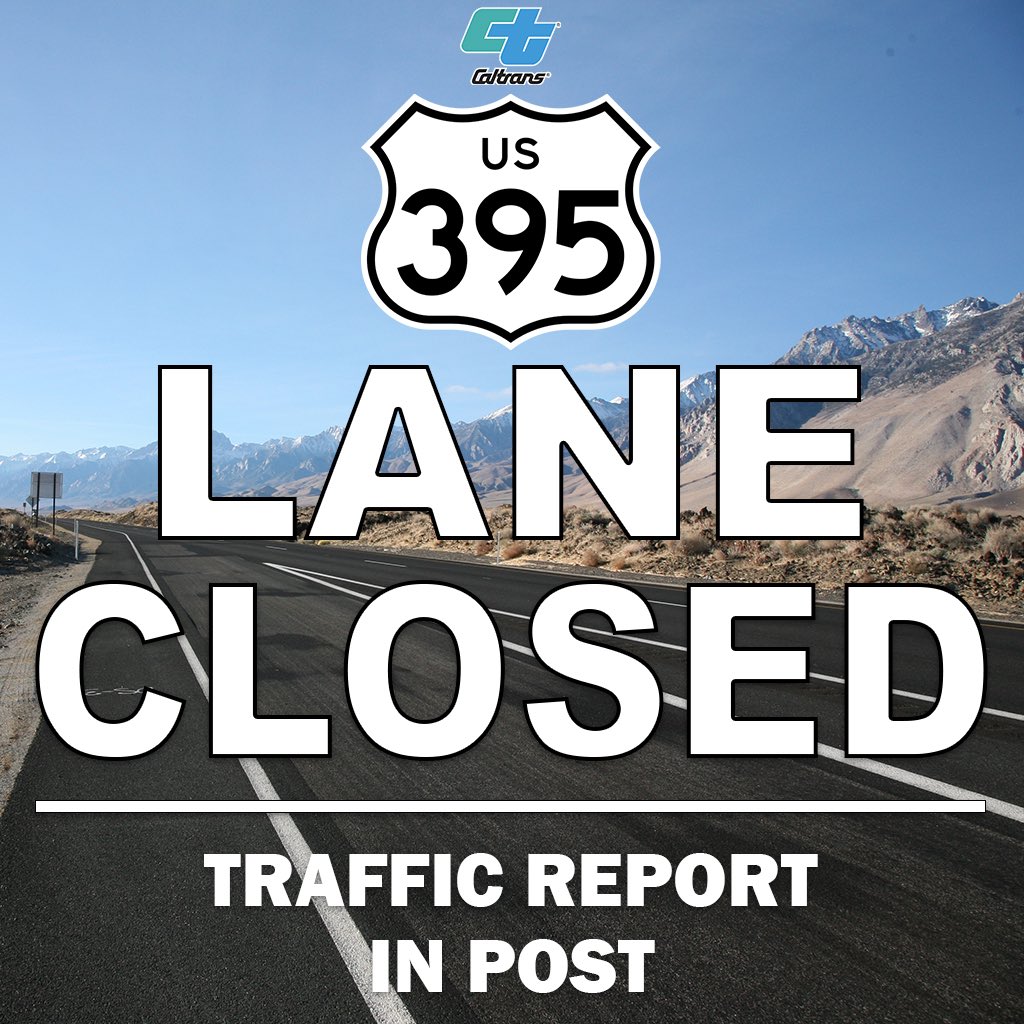 Caltrans District 9 tweet media