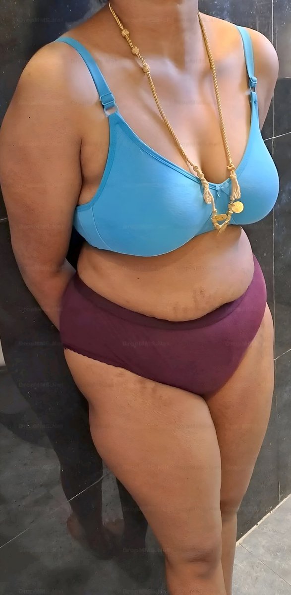 Hornywife36's tweet photo. Mmm good morning, my loves… waking up in this steamy bathroom mirror glow, turquoise bra hugging my heavy tits so tight they’re spilling over the cups, nipples already perky and dark under the thin fabric like they woke up horny before I did 😩💙

I’m smiling sleepy but dripping already… imagining you stepping in, pressing me against the cool tiles, hands sliding up to cup my tits while your face buries in my pit, inhaling deep before trailing kisses down my neck, over the gold chain, sucking my nipples hard through the bra till I’m moaning and grinding against your thigh. Then yank these panties aside, lift one leg, and slide that thick cock in slow fuck me standing here while the mirror fogs up and my moans echo off the walls, starting the day covered in your cum instead of coffee 🫦☀️💦

#ThickCurves #SluttyWife #NaughtyHousewife #DesiSlut #HornyWife #HeavyTits #CleavageHeat #GoldTease #PitTease #MorningTease #NSFW #EroticConfessions #DesiCurves #WetTease #HousewifeFantasy #CumForMe #GoodMorningSlut #MarriedAndHorny

Your sleepy, dripping @hornywife36 is up and aching for a filthy start… come make my morning messier, darling 💋🫦