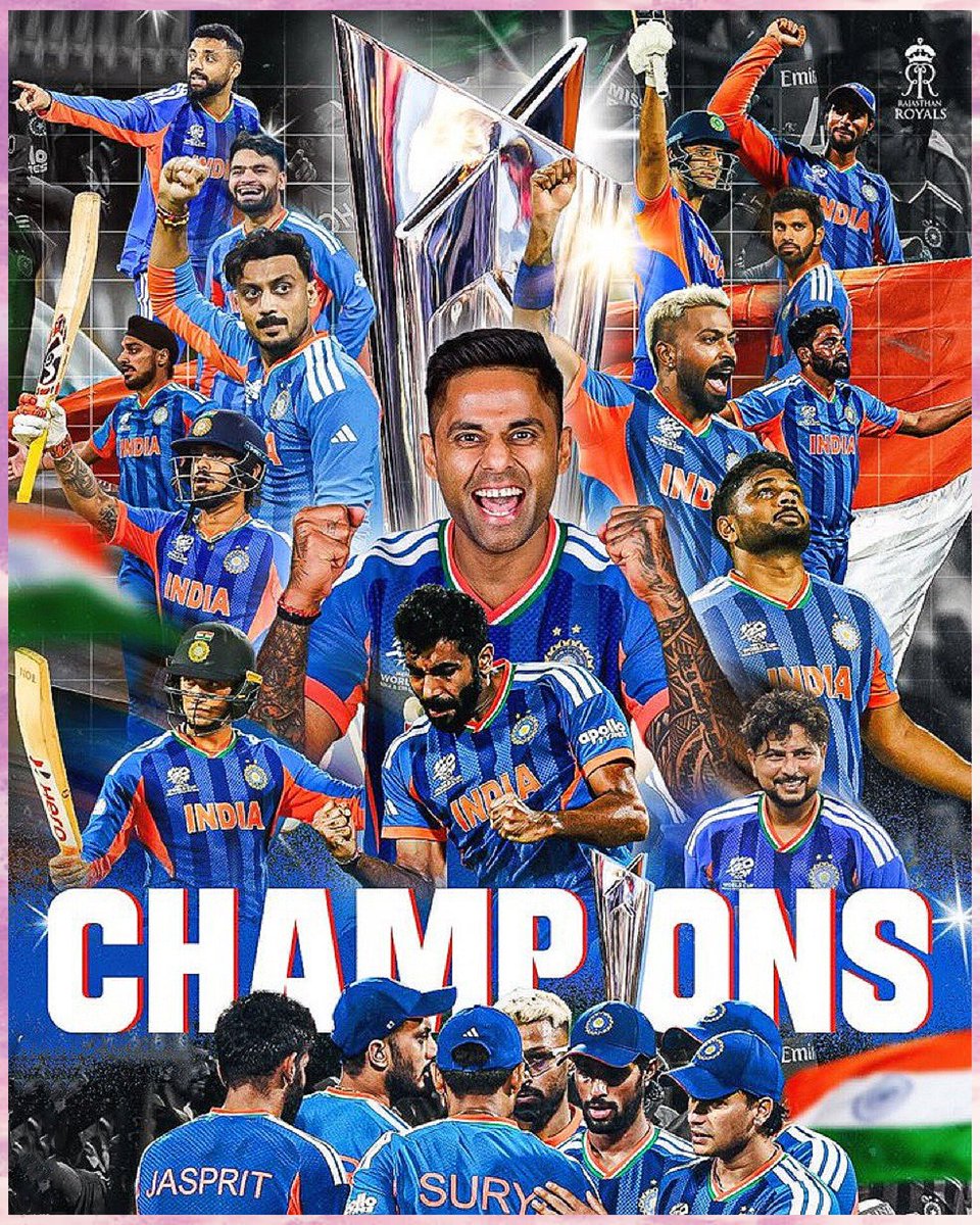 KrishnaAjay02's tweet photo. Congratulations to Team India on winning the ICC T20 World Cup 2026 in an absolute thriller!
#T20WorldCup2026final https://t.co/WkcAbfvdkS