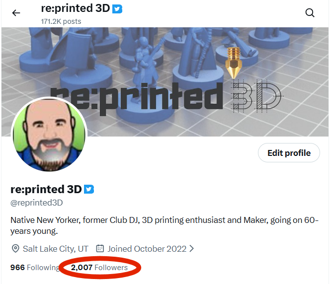 re:printed 3D tweet media