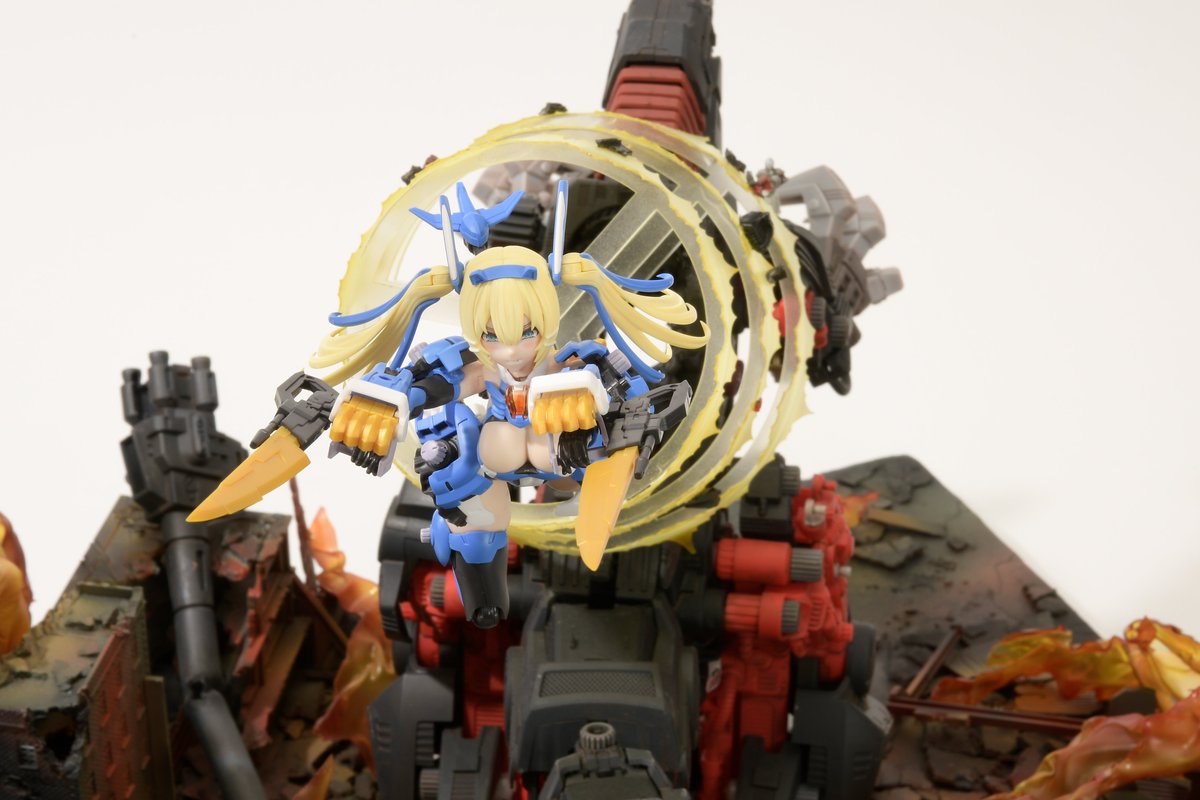 メタモルバース / METAMOR VERSE
MV-01 斬山碧＆ブレードライガー
発売中

アニメ『ゾイド -ZOIDS-』の第34話「帝都炎上」での
デスザウラー撃破シーンを斬山碧ちゃんで再現してみました！

#ゾイド
#ZOIDS
#メタモルバース
#METAMORVERSE