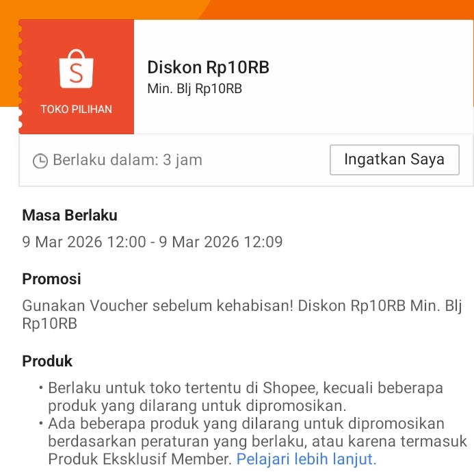 jesmoetz's tweet photo. Voucher shopee disc 10k minbel 10k
On jam12.00-12.09
Masukin keranjang dr sekarang biar gak pusing nyari2 product

Rekomendasi product 10k jadi Rp 0
👇🏻👇🏻👇🏻
Minyak kayu putih sidola 15ml
https://t.co/kWyd5Yfxhq
Bawang putih
https://t.co/dFB46FkuUL
Bawang bombay https://t.co/ouDgws7iJs