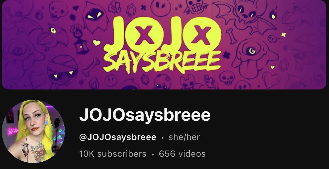 I HIT 10K SUBS ON YOUTUBE LETS GOOO!
The streams on YT have been insane lately so ty all so much for the love 🥹💜

please go sub to me if you don’t already!
youtube.com/JOJOsaysbreee