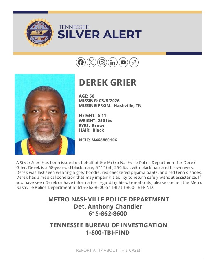 Tennessee Bureau of Investigation tweet media
