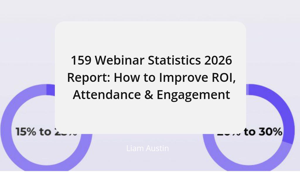 EHQcom's tweet image. Looking to boost your ROI? Our latest data reveals which webinar formats deliver the most value—plus insider tips to maximize your audience engagement every time.

Read more 👉 lttr.ai/Ao7Su

#WebinarMarketing #VirtualEvents #WebinarROI