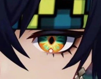 Heiazou's tweet photo. My lizard eyed boi https://t.co/m3OVJrtI9k