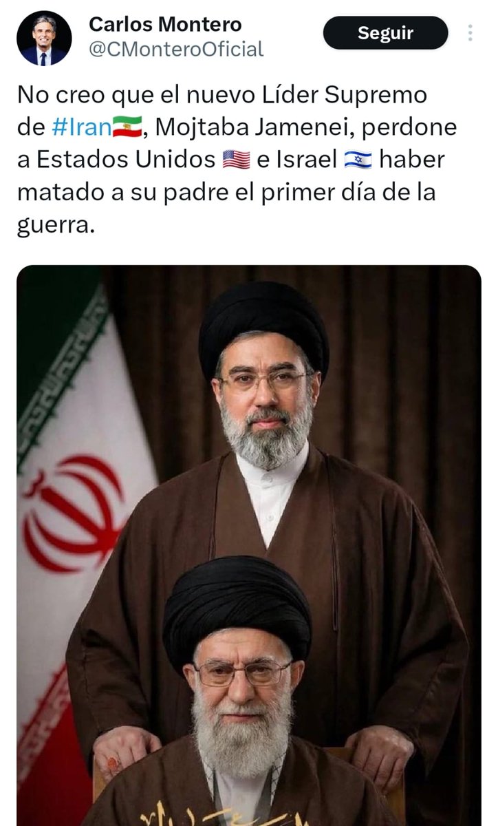 Un mensaje extraño para un periodista que vive en los Estados Unidos.