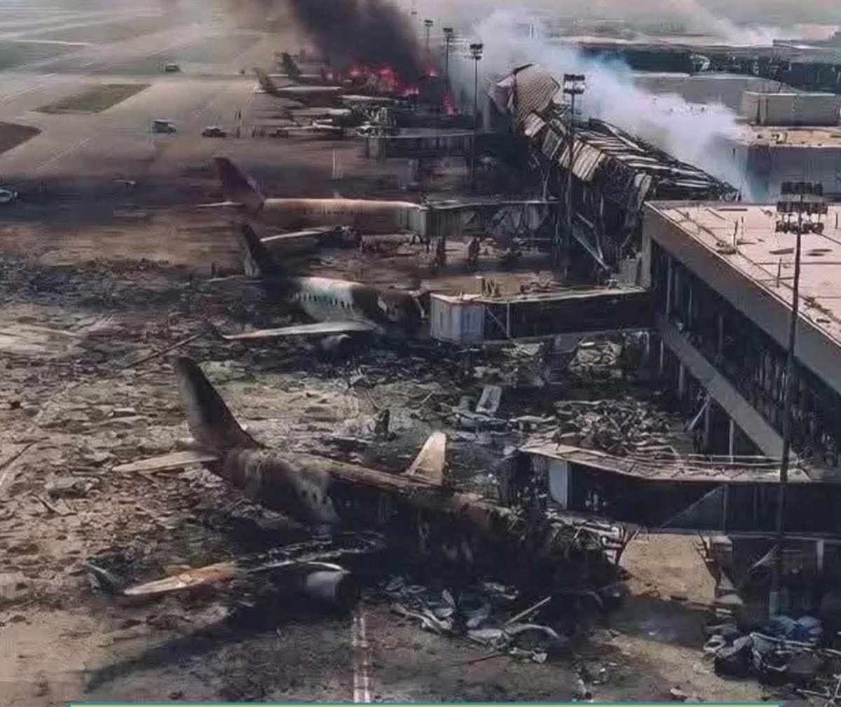 ArifulI00292492's tweet image. The main international airport of Israel, Ben Gurion Airport, was bombed today by Iran. #Iran #sstvi #DiaInternacionalDeLaMujer #Israel