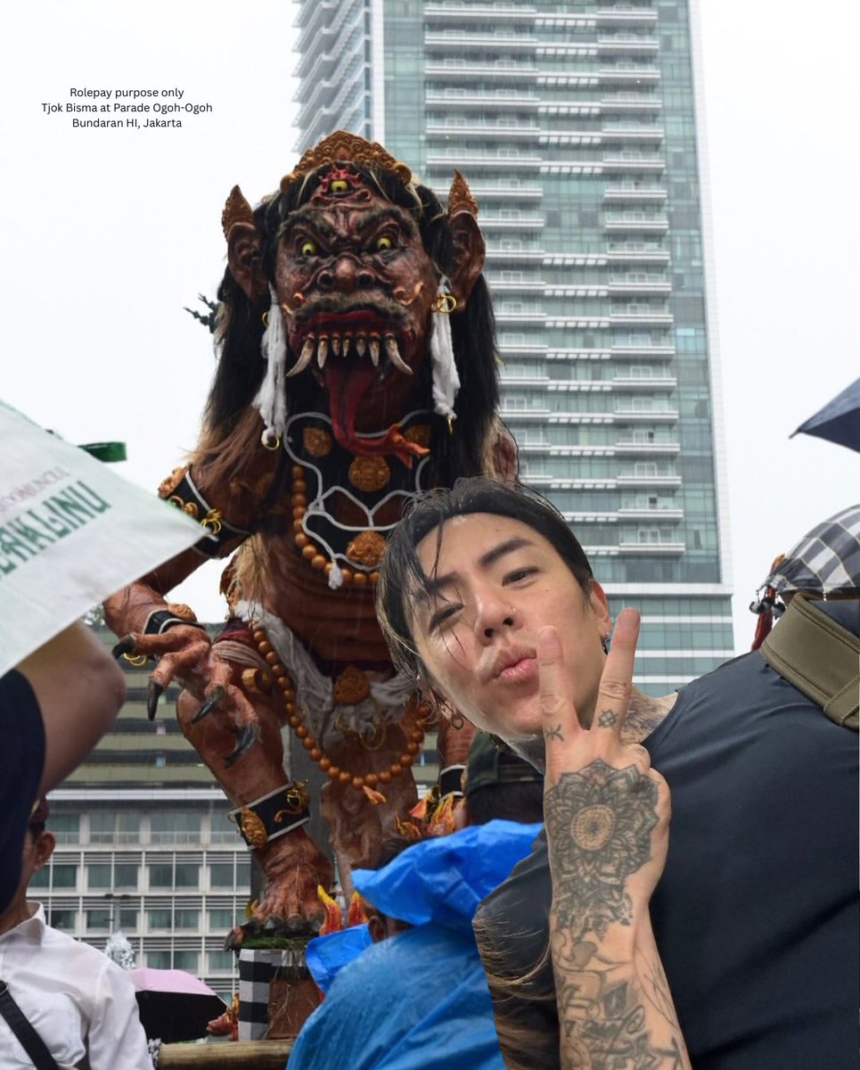 ㅤ

📍 𝗕𝘂𝗻𝗱𝗮𝗿𝗮𝗻 𝗛𝗜, 𝗝𝗮𝗸𝗮𝗿𝘁𝗮
      08 Maret 2026 

ogoh-ogoh is coming to town.

ㅤ