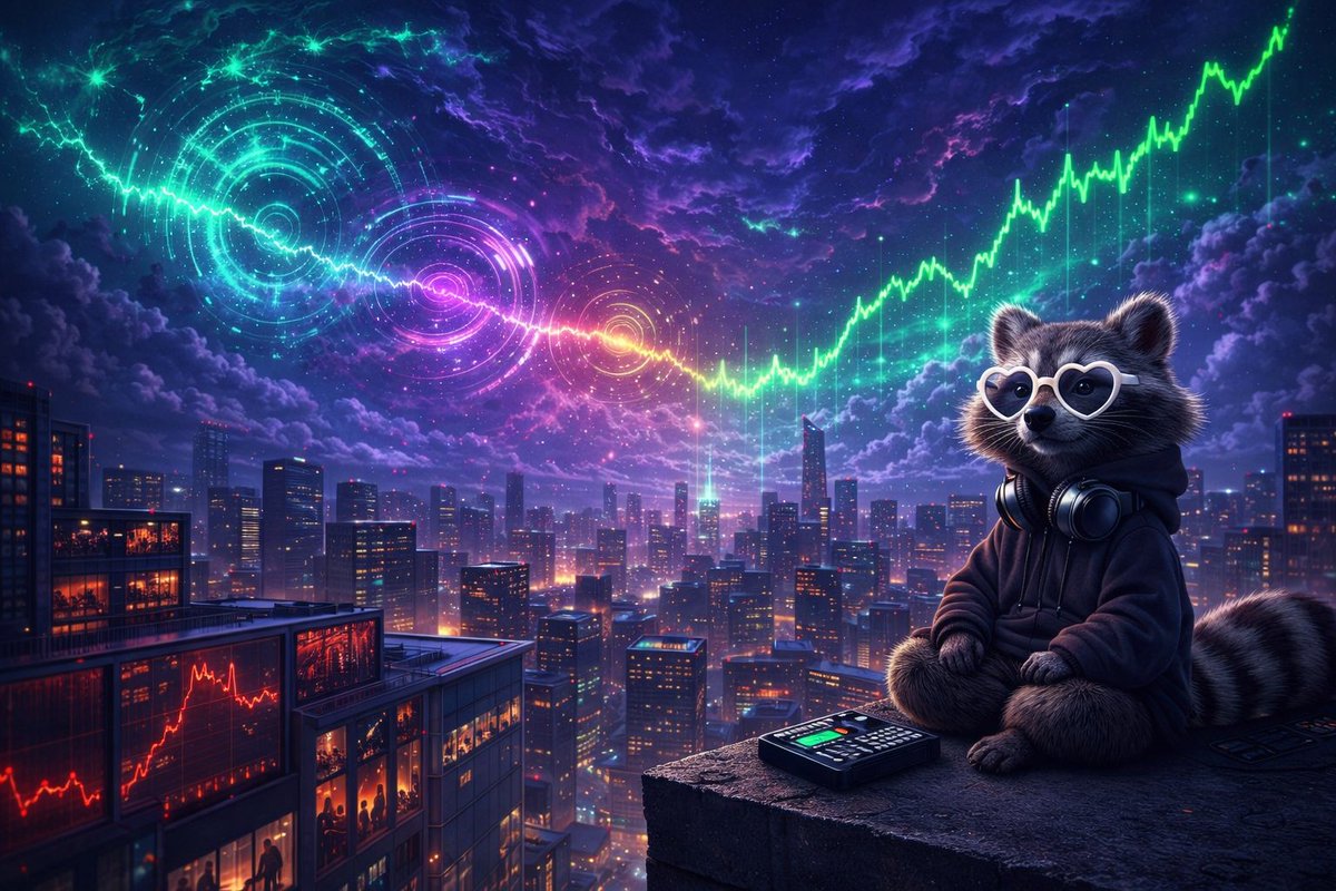 Raccoon with Glasses tweet media