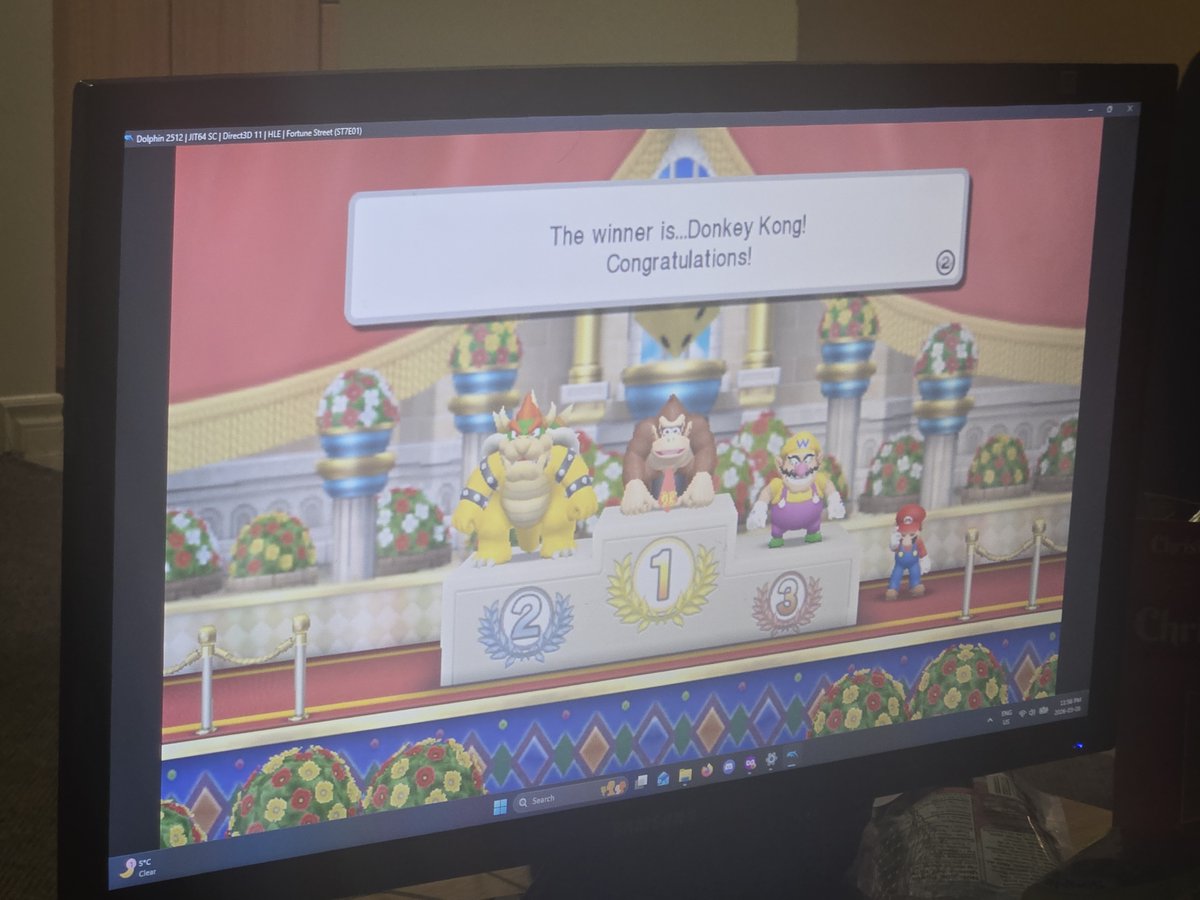 Fortune Street is a great game for awesome people and I think everyone should play it  it's so fun and wholesome! (I was Donkey Kong, Mario was my unfortunate Buddy)