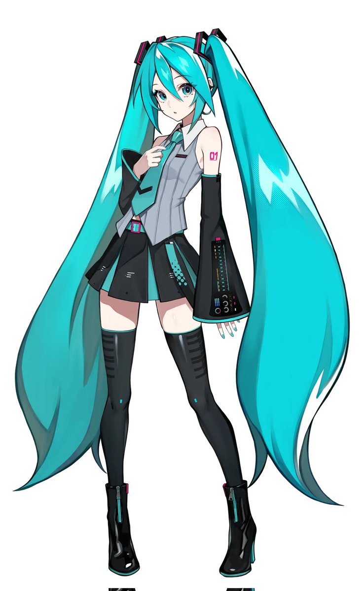 ratotwitt33's tweet photo. Que les parece el nuevo diseño de la Miku? https://t.co/0NNtOFVV3p