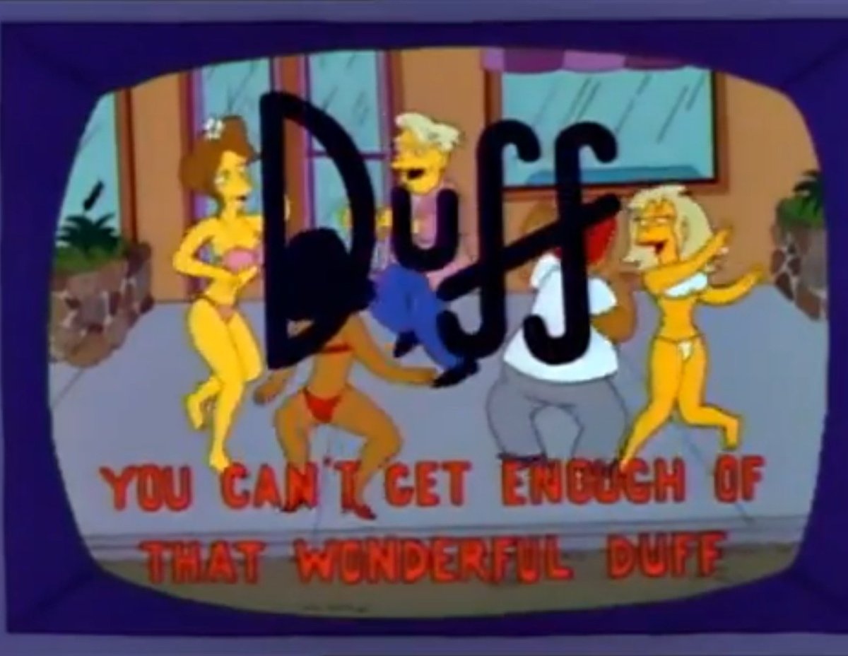ElMaese's tweet photo. @Paranoid_360 Está así porque le dieron su Duff https://t.co/2FFs3cQKhA