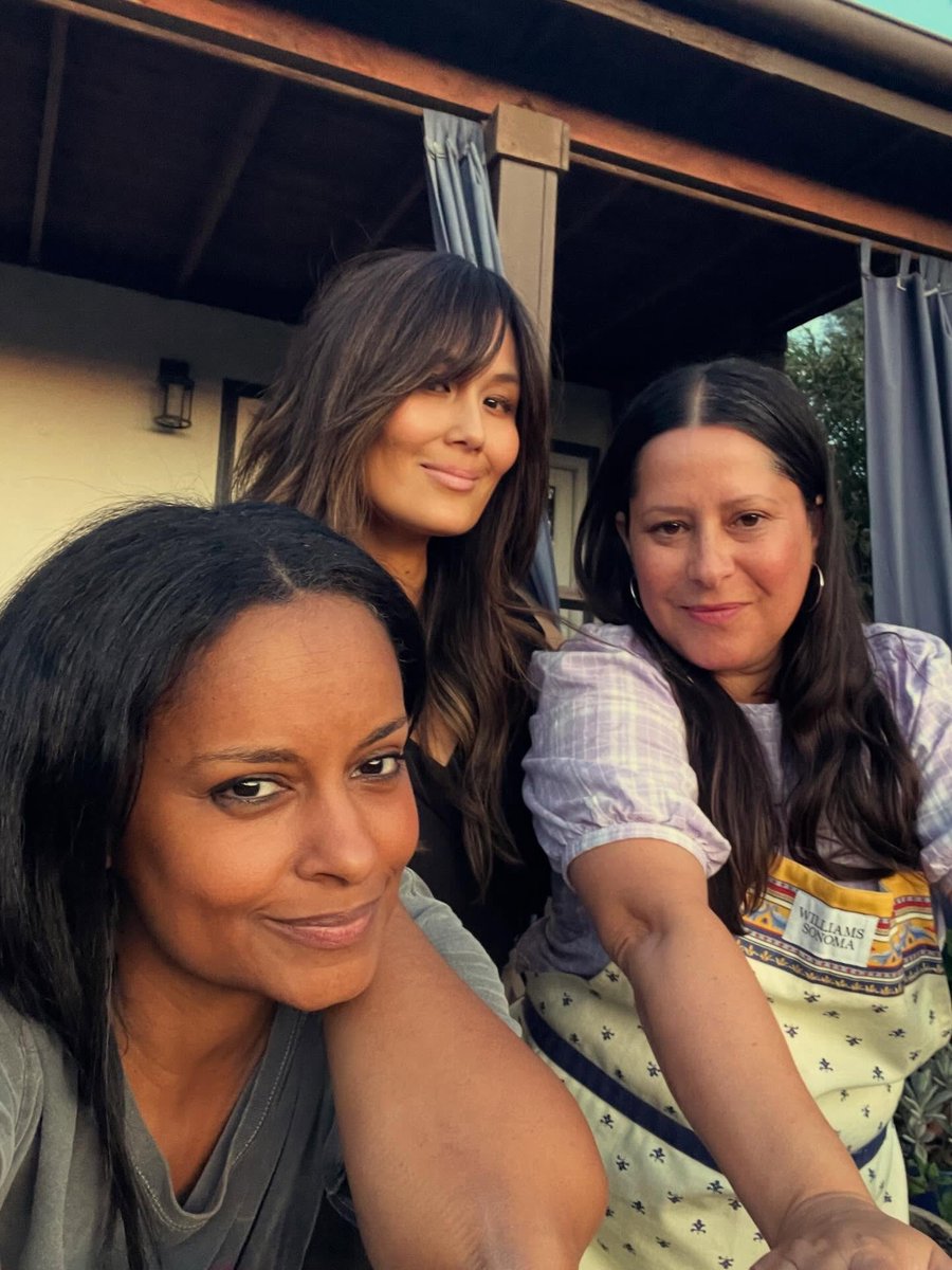Kimberly McCullough with friends