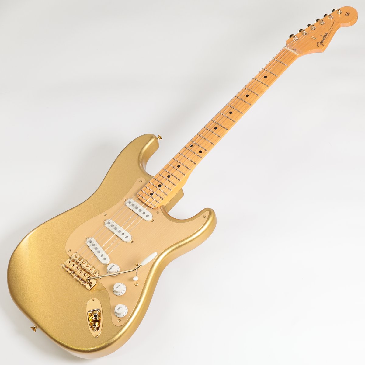 ishibashimusic's tweet image. 【イシバシ限定発売📢】『#Fender / #ISHIBASHIFSR Made in Japan 🇯🇵　Traditional 50s #Stratocaster Mystic Aztec Gold with USA 57/62 Pickups』

眩いばかり✨️のオーラを放つオールゴールドストラトキャスター‼️　
イシバシ楽器各店にて販売中‼️