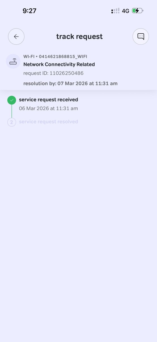 rishielango's tweet photo. The issue remains unresolved. You have only created a new ticket number, but no resolution has been provided yet. https://t.co/wgHYuF6Rdz