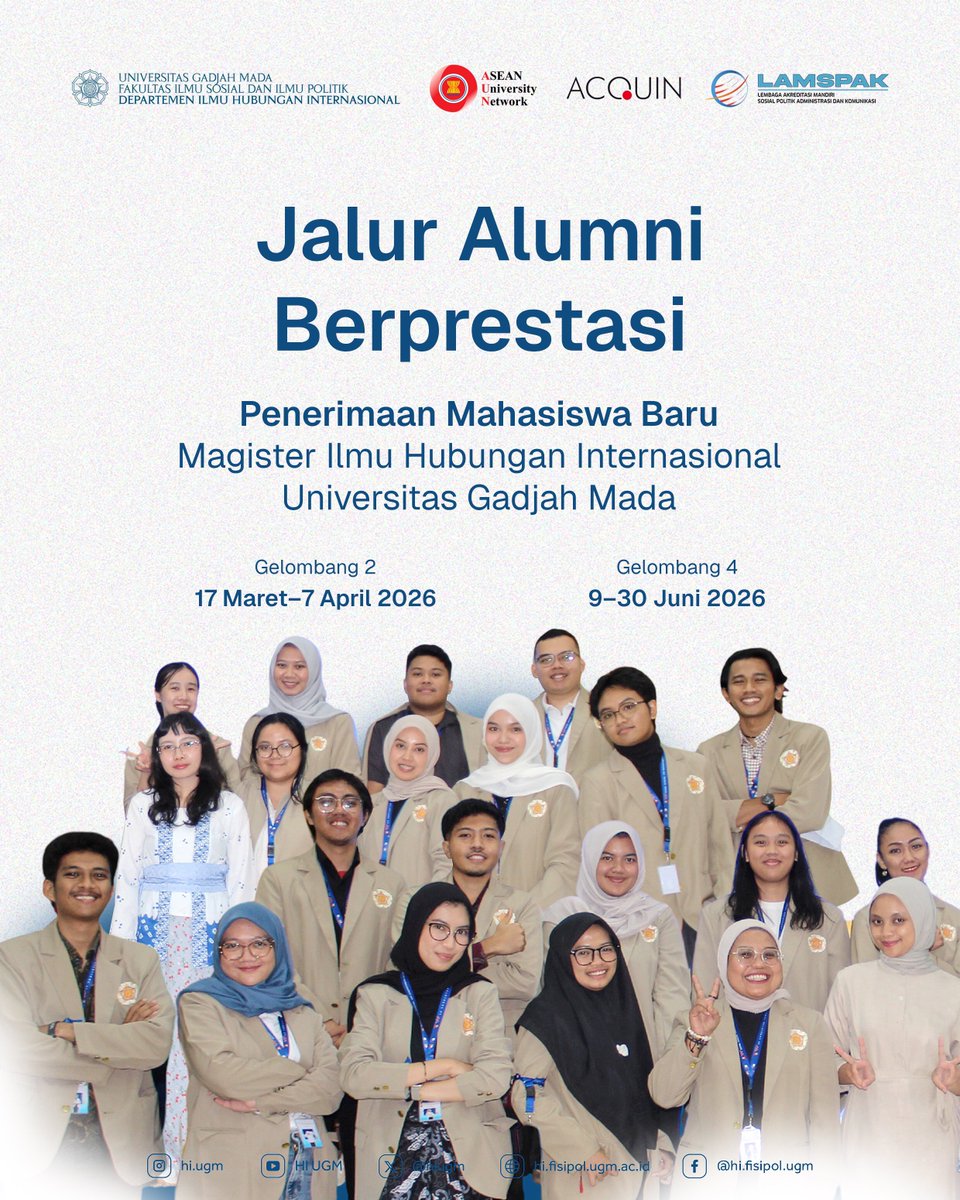 Departemen Ilmu Hubungan Internasional UGM tweet media