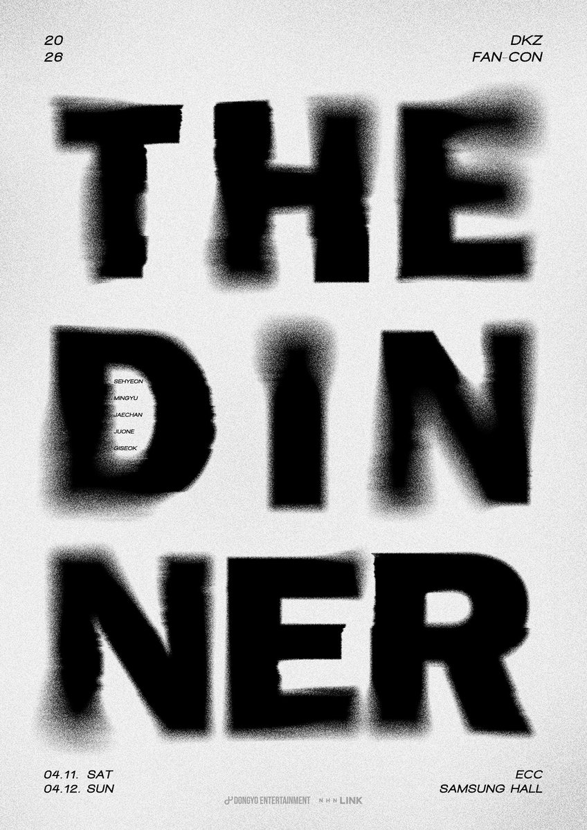 jaechansz's tweet photo. 2026 DKZ FAN-CON [THE DINNER] #재찬

차가운 계절의 끝자락이 지나고
기다림의 쓰디쓴 순간마저
어느새 달콤한 설렘으로 물들어 갑니다

입안 가득 퍼지는 TASTY처럼
다채로운 매력들을 모아 준비한 특별한 만찬

눈과 귀를 가득 채울 무대들,
그리고 함께 만들어갈 가장 맛있는 순간

4월 11-12일, 그 만찬을 함께 즐겨주세요