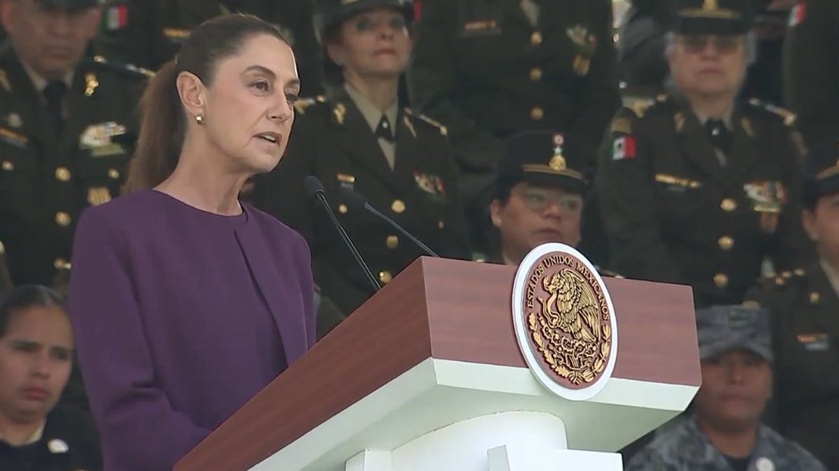 Siento que eso de conmemorar el 8 de marzo en un campo militar no lo hubiera hecho ni EPN, ni el autor de la guerra contra el narco Calderón ni Fox. Vaya ni LOLpez Obrador.

Pero ahí la vimos hoy, histórica la presidenta <a href="/Claudiashein/">Claudia Sheinbaum Pardo</a> recordándonos que los títulos no son garantía