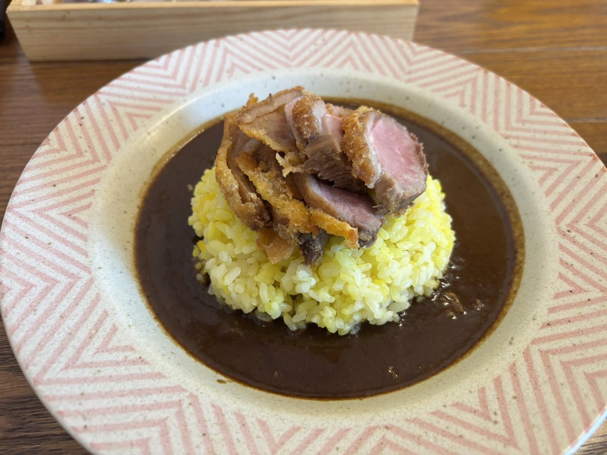 鴨カレーだ。