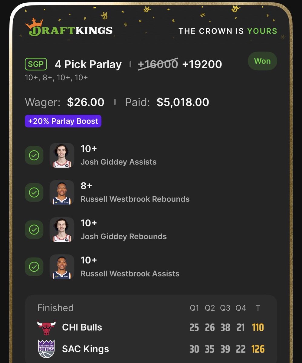 DevinsBookie's tweet photo. ✅ +32200
��� +4097
✅ +1265

WHAT. A. NIGHT. https://t.co/I0HMM5X47O