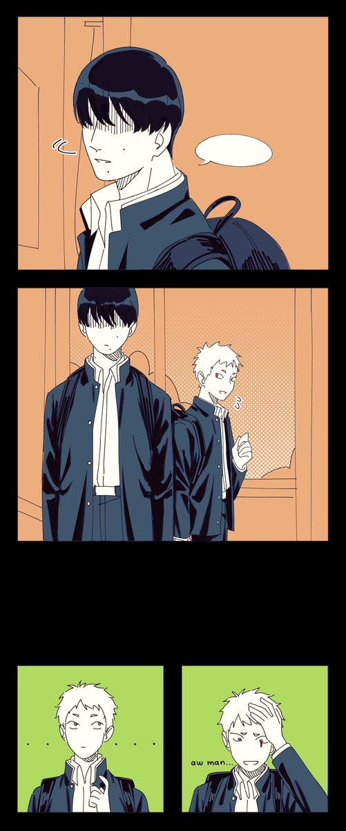 omo_heh's tweet photo. (pre-canon) he forgot Hikaru didn't like headpats

#thesummerhikarudied #tshd #光が死んだ夏 https://t.co/ZGrTQpWnrh