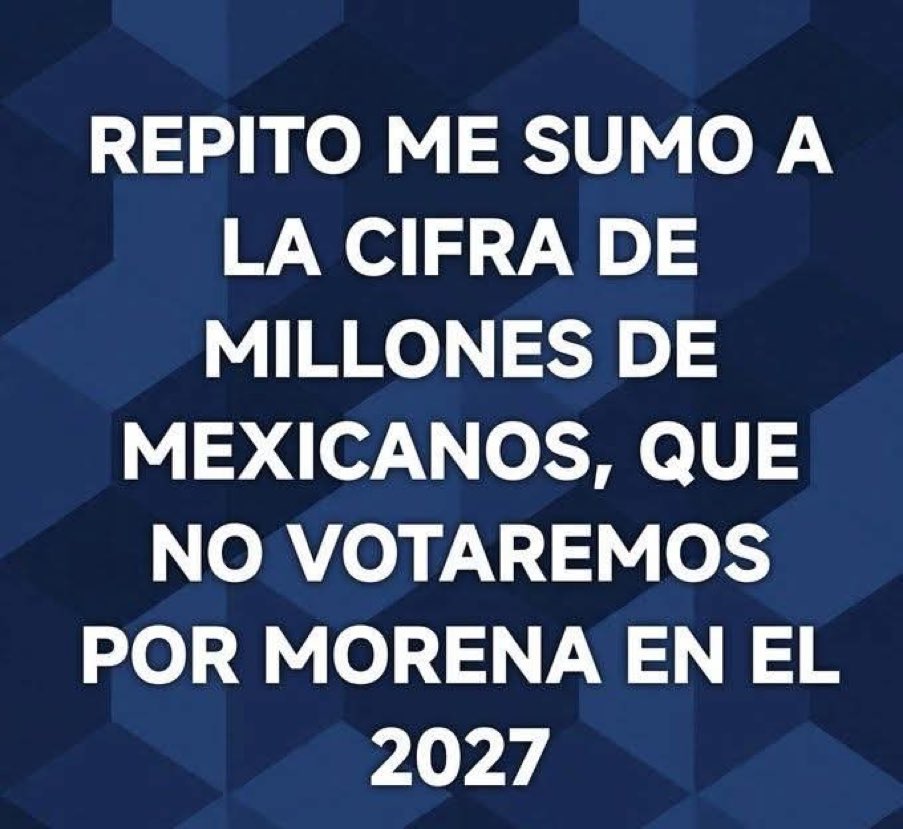 Ya Basta, Fuera Morenaa