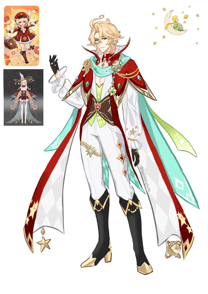 My take on what Kleiner might look like 🌙
#GenshinImpact #Klee #Alice #Kleiner