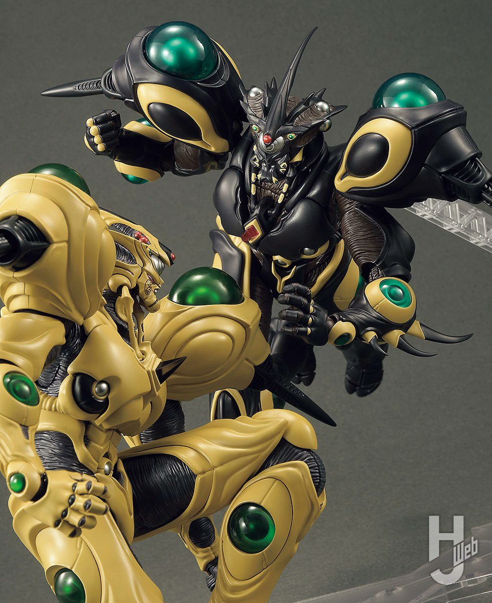 強殖装甲ガイバー】 “全高約22cm”のビッグサイズで「ギガンティック