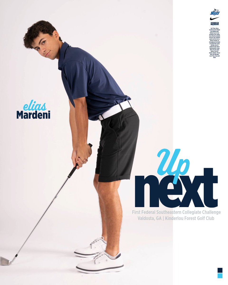 NSU Men’s Golf tweet media