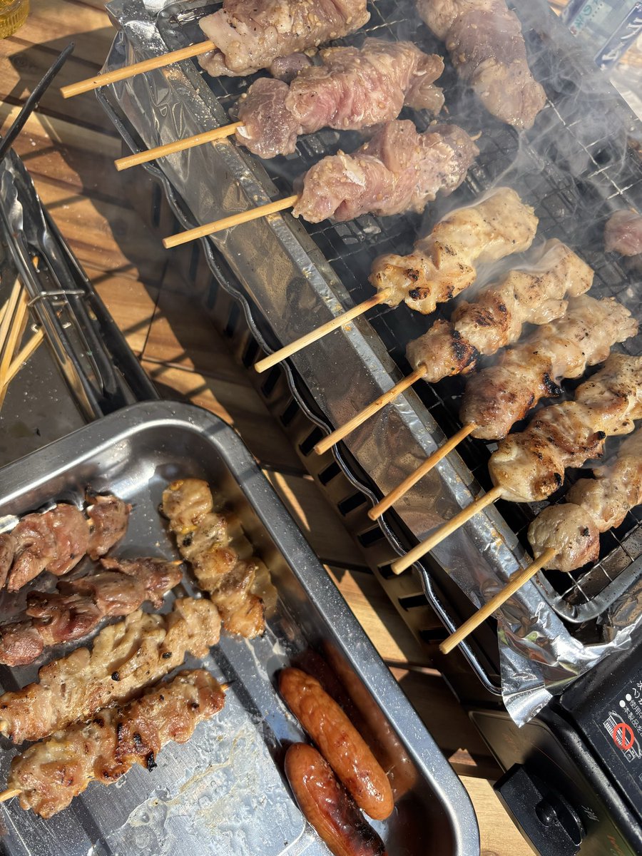 kumanger55's tweet photo. @secret_charm666 お家焼き鳥お裾分け https://t.co/GlCs9TqNw8