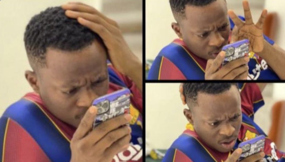the_27_06's tweet photo. Graphics designer: when they see another graphic designer work 😂😂😂 https://t.co/e5ip34G0v2