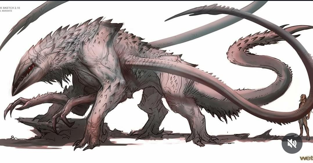 scifiedcom's tweet photo. Wild unused designs for the adult #Kalisk from #PredatorBadlands by Jerad Marantz!
https://t.co/y7UJXtWf55 https://t.co/xkl7jhWeMN