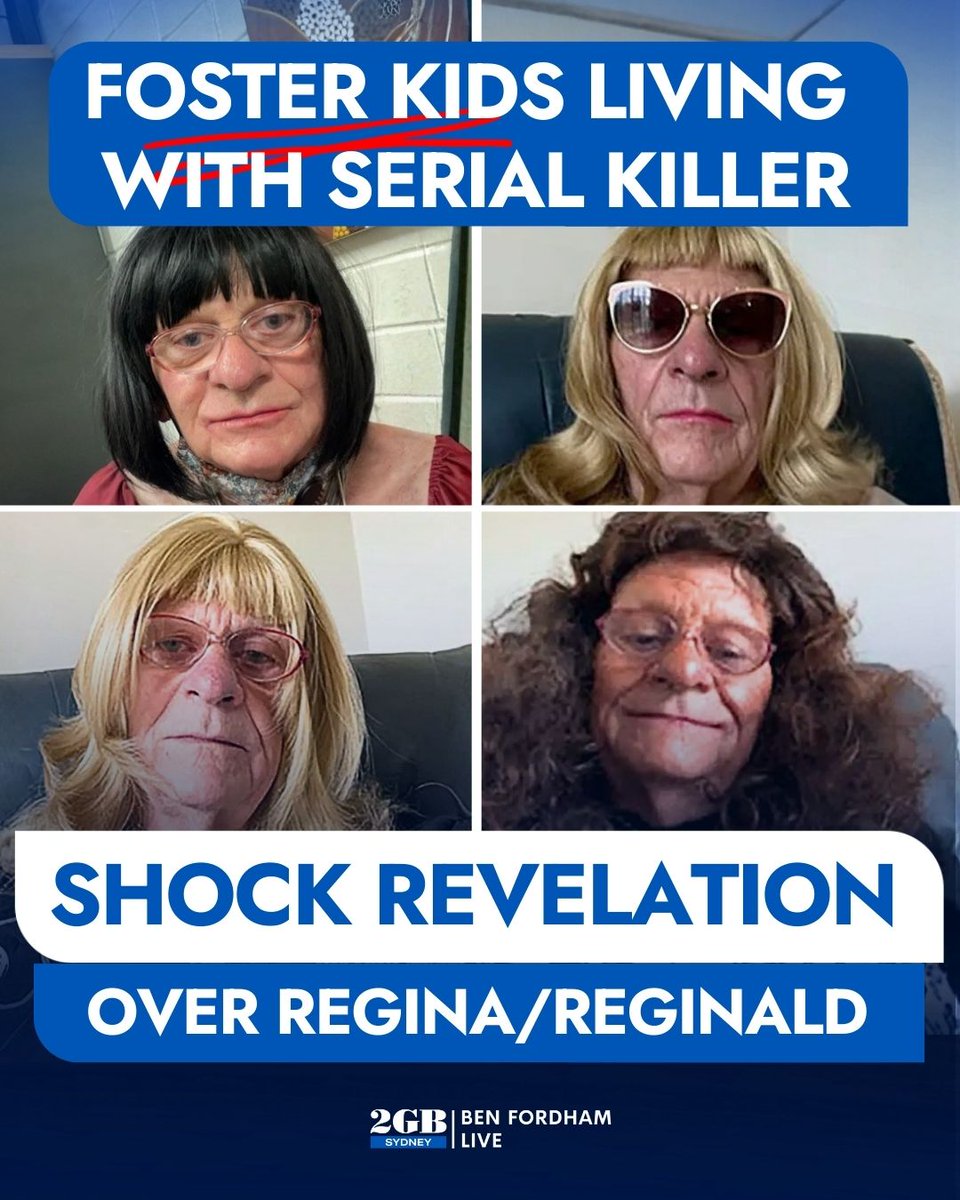 BenFordhamLive's tweet photo. *** BREAKING ***

A serial killer is living with 2 FOSTER KIDS.

It’s been revealed the teenagers, aged 12 and 14, are in ‘Out-of-Home Care’.

Ben Fordham has revealed the kids are living with convicted killer Reginald Arthurell.

Listen to the breaking news HERE.

🎧https://t.co/z7nFoiEzxF🎧