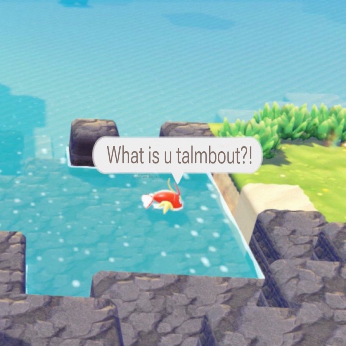 I think something is wrong with my Magikarp….