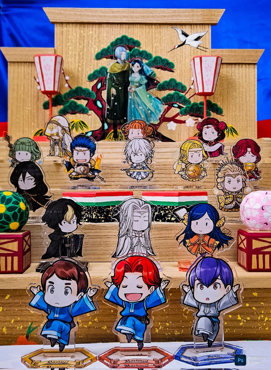 tool2023's tweet photo. というね
どんぴしゃりなサイズ感と数でございました
神様のならび順は独断と偏見です https://t.co/TZJidTGAkb