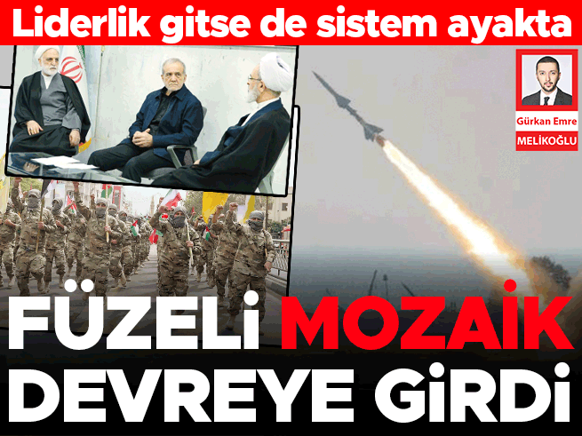 Hurriyet's tweet photo. Liderlik gitse de sistem ayakta... İran’da savunmanın anahtarı ‘mozaik’

🖊️@g_e_melikoglu haberi...

https://t.co/agDgxvsfhR https://t.co/qMwDjV4y73