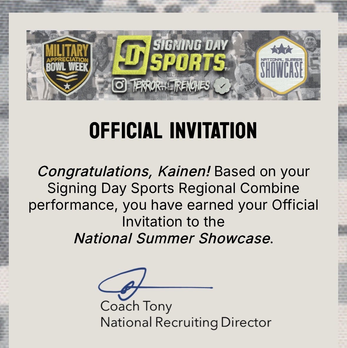 Kainen Bozeman 2027 QB tweet media