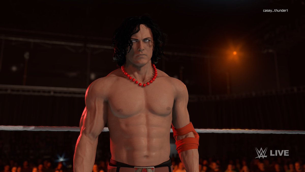 CaseyThunder's tweet photo. Portgas D. Ace In #WWE2K26. Also uploaded to community creations. Tags are #ONEPIECE and #anime https://t.co/OMQEz2Dfjs