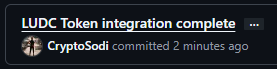 Great news LUDC Token integration is finally complete and is in testing phase for <a href="/LudoCities/">Ludo Cities</a> 
Around 3000 new lines of code added 😁
<a href="/solanamobile/">Seeker | Solana Mobile</a> build incoming 🥳