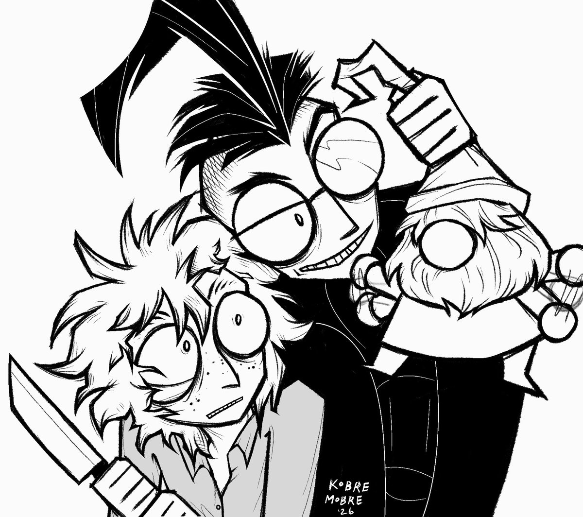kobremobre's tweet photo. Gnome Hunters #sptweek #InvaderZim https://t.co/2GlQJ5r3xV